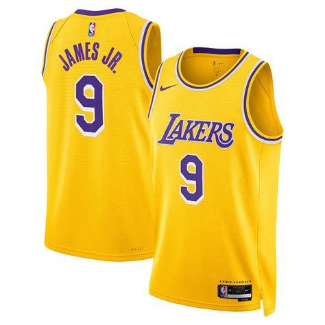 Unisex Nike Bronny James Gold Los Angeles Lakers 2024 Offseason ...