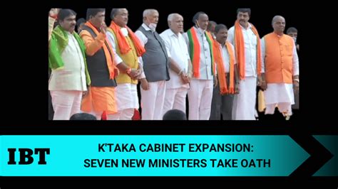 Karnataka Cabinet Expansion: Seven new ministers Likely take oath ...