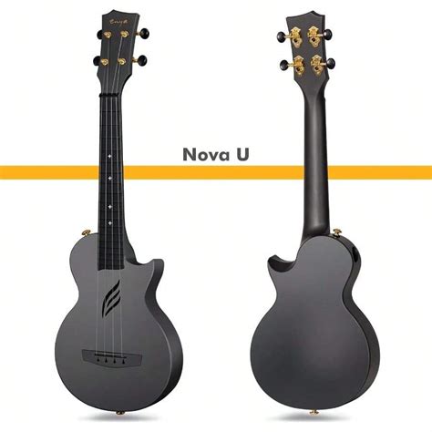 Concert Ukulele Enya Nova U 23 Cutaway Carbon Fiber Beginner Travel ...