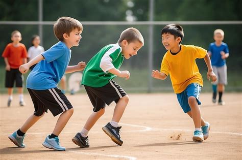 Kids Playing Sports 的图像结果