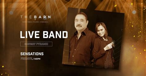Fridays Live Band @ The Barn Sunway Pyramid, The BARN Wine Bar (Sunway ...