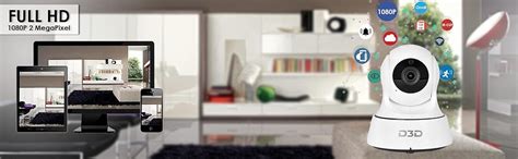 Buy D3D Wireless Full Full HD (1920x1080) 2.0 MP IP WiFi Smart Home ...