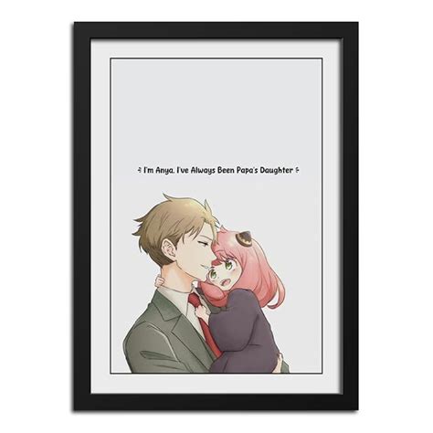 inspire TA Spy x family Poster anya forger and Loid Forger cute moments ...