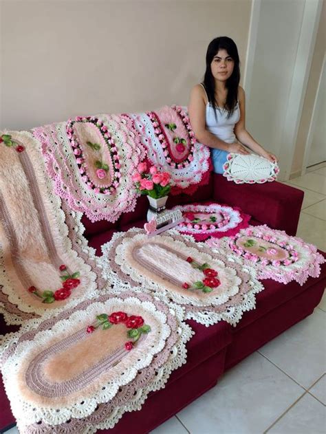 Image result for Crochet Oval Table Runner Pattern