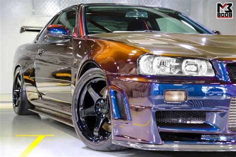 Midnight Purple R34 | Nissan Skyline GT-R R34 Midnight Purpl… | Flickr