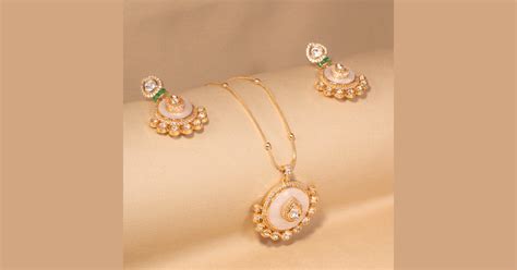Vianna Pendant Set - Pratha Collection – Blingvine
