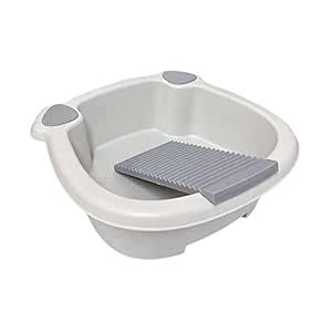FASHIONMYDAY Washing Clothes Bucket Hand Wash Board for T Shirts ...