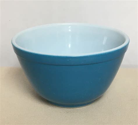 Pyrex Blue 1-1/2 Pint Mixing Bowl #401, Ovenware, Retro Pyrex Bowl ...