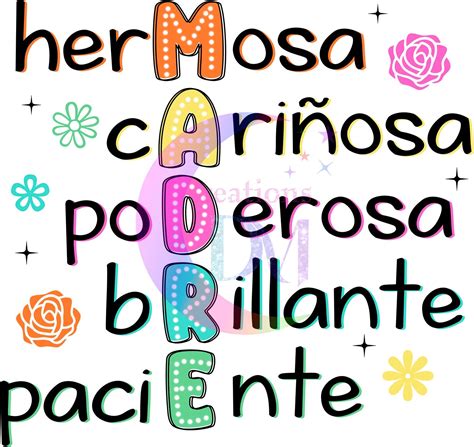 mothers day DTF - madre letter definition – dm printed creations