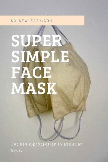 Super Easy Face Mask Tutorial 的图像结果