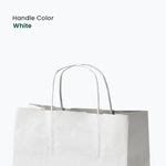 Custom Affordable Printed White Paper Bags – Kraft & Art Paper Bags ...