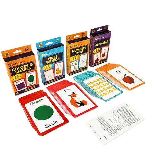 Carson Dellosa Flash Cards for Toddlers 2 - 4 Years, Numbers, Colors ...