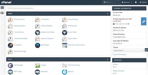Image result for cPanel Control Panel