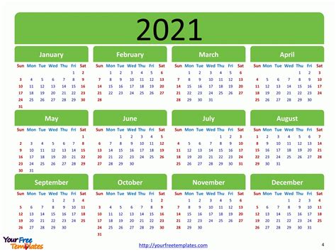 Calendar 2021 with Hijri Date | Kafeel Graphics