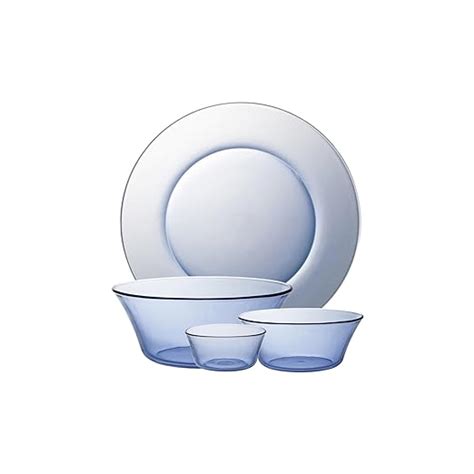 Duralex® France 14 Piece Tempered Glass Dinner Set | 3X Stronger ...