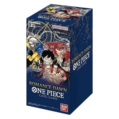 One Piece OP-01 Romance Dawn Booster Box Japanese Poketcg – PokéTCG