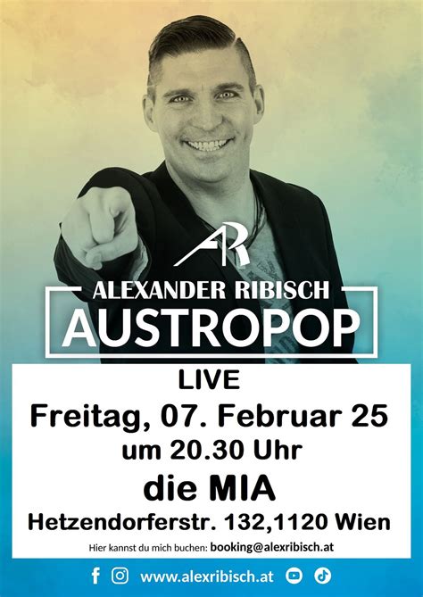 Austropop Faschingsparty mit Alexander Ribisch LIVE in Hetzendorf, die ...