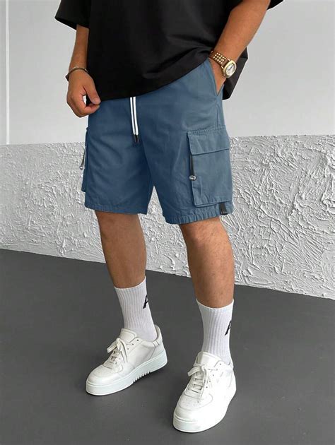 Men's Cool Multi-Pocket Design With Drawstring Details Straight-Leg ...