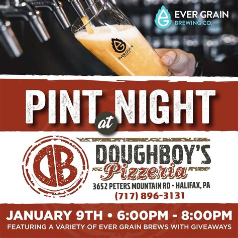 Pint night at DBs with Evergrain Brewing. , 3652 Peters Mountain Rd ...