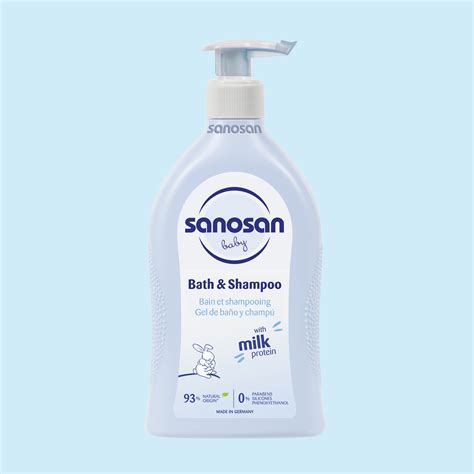 Buy Sanosan Baby Bath & Shampoo for Gentle Cleansing | DreamyDerma