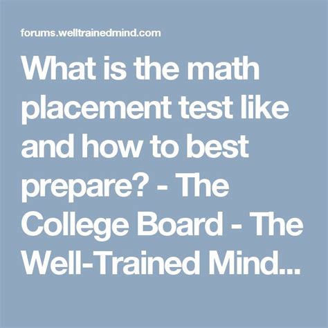 Image result for Placement Test Tips