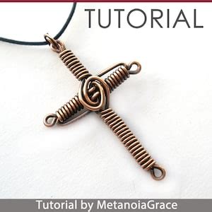 Image result for Copper Wire Cross Tutorial
