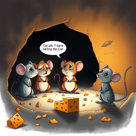 Belling the Cat | MoralFables.com | MoralFables.com