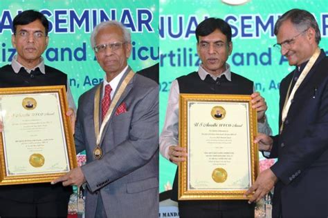 Prof. Ramesh Chand and Prof. Ram Badan Singh gets FAI's US Awasthi ...