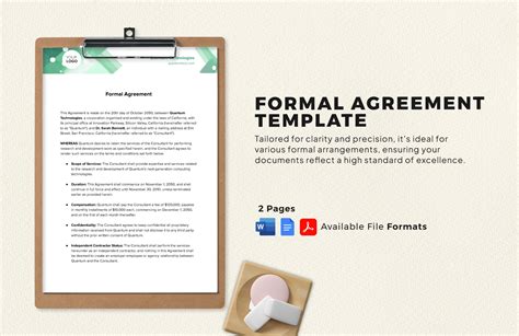 Teacher Agreement Template in Google Docs, PDF, Word - Download ...