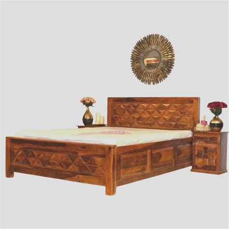 Triangle Pyramid Storage Bed | Designer Wooden Beds | Lowest Prices