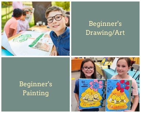 2023 Fall/Winter Kids Clubs! Beginners Drawing/Art & Beginners Painting ...