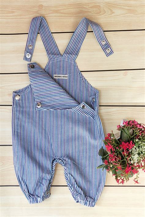 Dungaree Multicolor Stripe – Momiandme