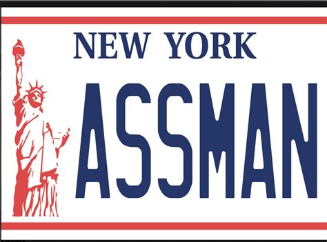 RePop Gifts | New York License Plate Seinfeld Assman Magnet