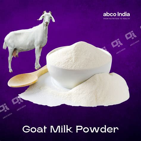 Goat Milk Powder - Abco India