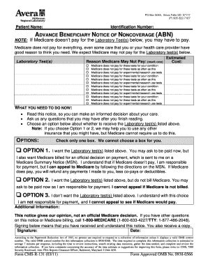 Fillable Online www1 avera abn document photo form Fax Email Print ...