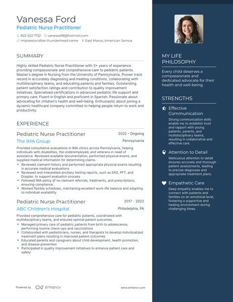 3 Successful Pediatric Nurse Practitioner Resume Examples And Writing ...