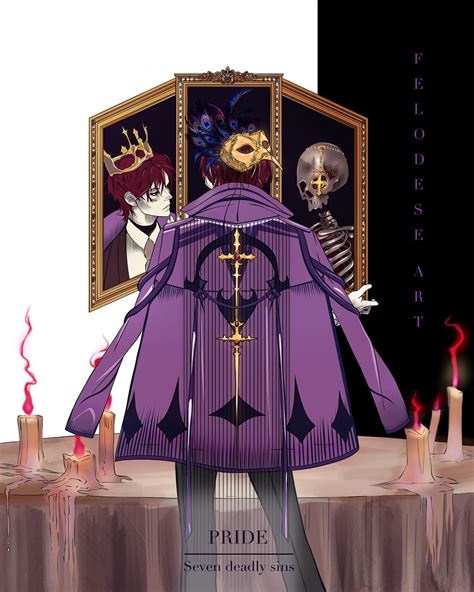 Pride Seven Deadly Sins Mirror