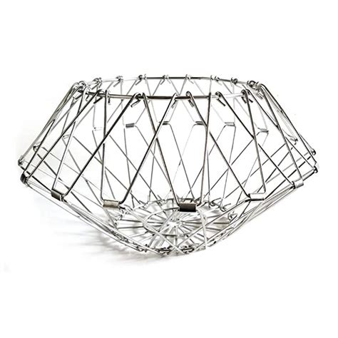 Buy VIGSHRISE Multipurpose Stainless Steel Solid Folding Fruit And ...