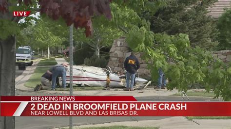 2 dead in Broomfield plane crash – FOX21 News Colorado