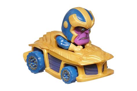 Thanos, Marvel, Gold - Mattel Hot Wheels HKB86979M - 2.25" Scale Diecast Model Car - Walmart.com