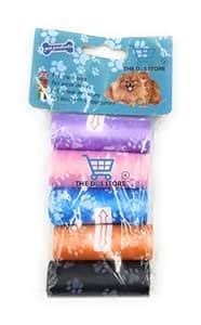 THE DDS STORE Pet Waste Bag, Random Color Printrd Pet Poop Bag Disposal ...