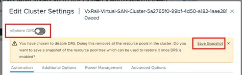 VxRail: How to backup and restore resource pool | Dell India