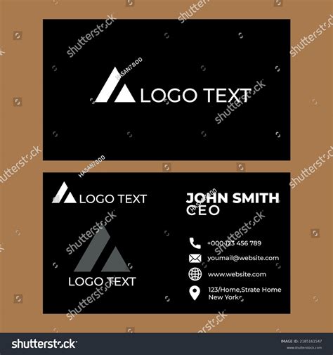 Corporate Business Card Design 的图像结果
