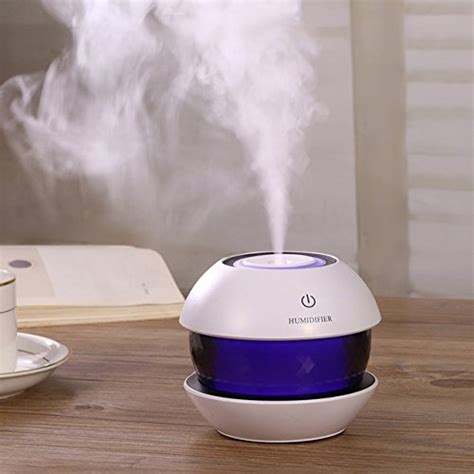 SHOPPOWORLD Mini Ultrasonic Air Humidifier Magic Diamond Humidifier Car ...
