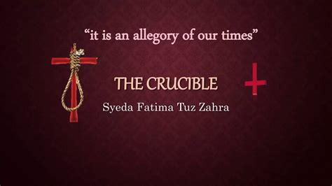 Themes and Symbols in The Crucible by Arthur Miller | PPTX