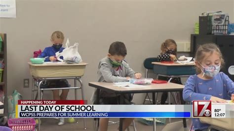 Last day of school for traditional calendar WCPSS students - YouTube