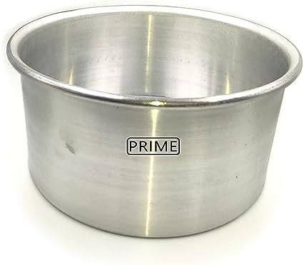 Prime Bakers and Moulders Round Cake Baking Pan Aluminum Tin Mold for ...