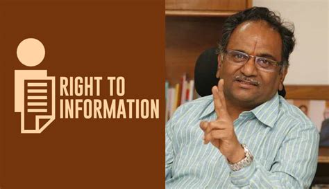 CIC Sridhar Acharyulu Retires After A Proactive Term As RTI Custodian