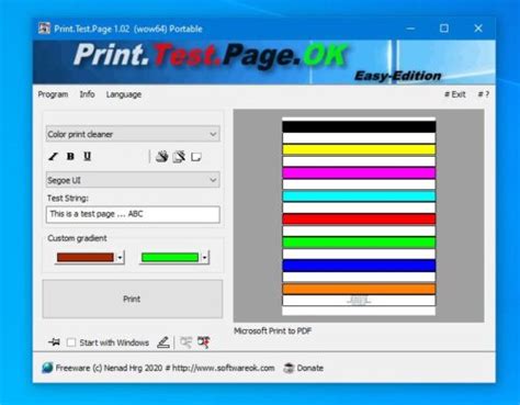 Image result for Windows Test Print