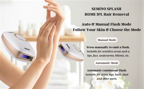 SEMINO SPLASH IPL LASER HAIR REMOVAL MACHINE : Amazon.in: Health ...